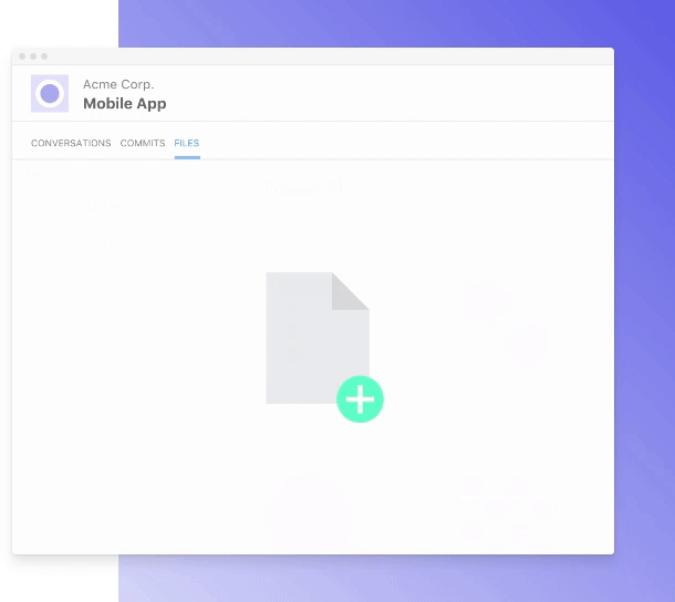 Abstract – app for design teams